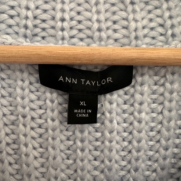 Cozy Light Blue Knit Sweater - Picture 3 of 5